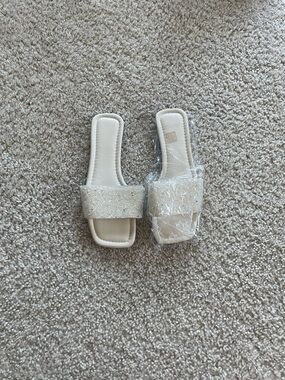 Sparkle Slide Sandals